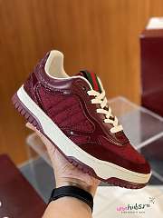 Gucci Re-Web Sneaker Rosso  - 3