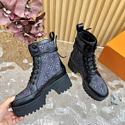 Louis Vuitton Denim Boot - 4