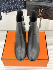 Hermes Lisa 55 Black ankle boot - 4