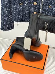 Hermes Lisa 55 Black ankle boot - 2