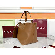Gucci Totissima Large Reversible Tote Bag Brown 30x27x23cm - 4