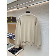Louis Vuitton Light Cardigan with Signature In Off-White - 4