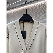 Louis Vuitton Light Cardigan with Signature In Off-White - 2