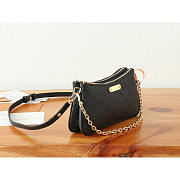 Louis Vuitton Pochette Liv Black 24.5x13.5x6.5cm - 3