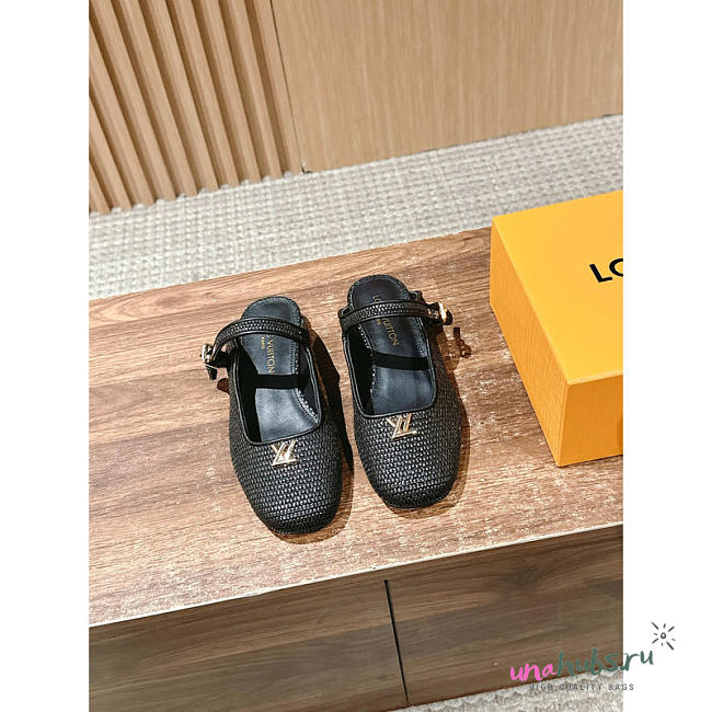 Louis Vuitton Swing Open Back Ballerina - 1