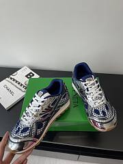 Bottega Veneta Orbit Blue Sneaker - 4