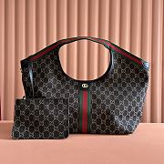 Gucci Giglio Large Tote Bag In Black - 60x47x16cm - 1