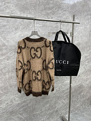 Gucci GG Reversible Mohair-blend Cardigan - 3