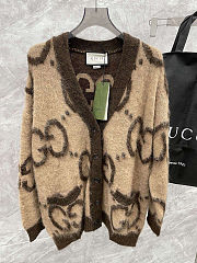 Gucci GG Reversible Mohair-blend Cardigan - 2