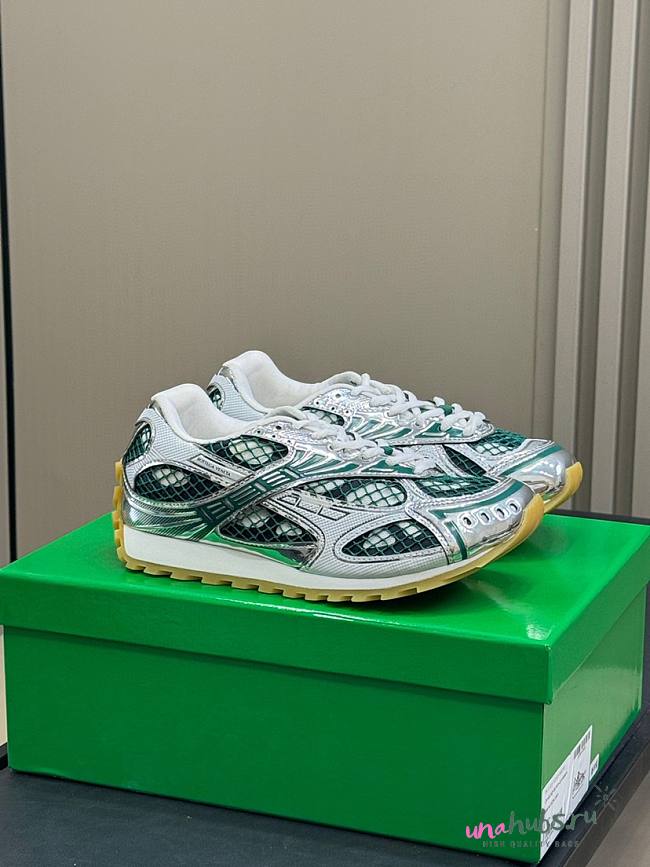 Bottega Veneta Orbit Green Sneaker - 1