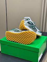 Bottega Veneta Orbit Green Sneaker - 4