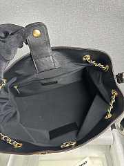 Chanel Suede Black & Brown Tote - 36x11.5x32cm - 5