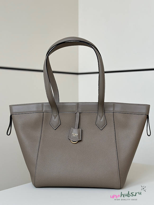 Fendi Origami Medium Grey 27x16.5x17cm - 1