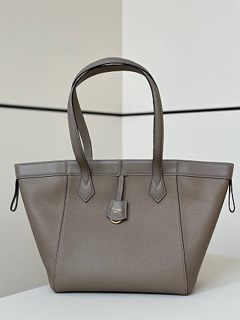 Fendi Origami Medium Grey 27x16.5x17cm