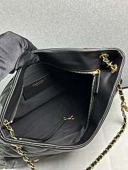 Chanel 25K Hobo Black Lambskin 38x11x26cm - 2