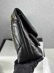 Chanel 25k Hobo Bag Black 45x27x10cm - 2