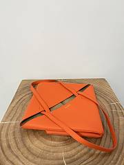Loewe Puzzle Fold tote Orange calfskin 31x25x14cm - 2