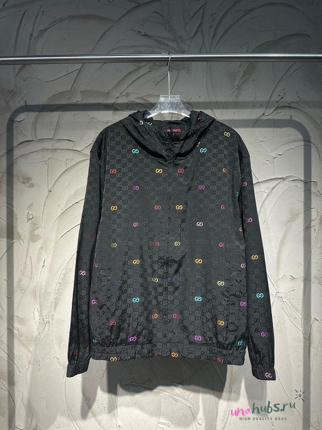 Gucci GG cotton ripstop zip jacket - 1