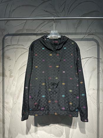 Gucci GG cotton ripstop zip jacket