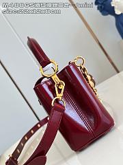 Louis Vuitton Capucines East-West Mini Grenat Red 22x12x8cm - 4