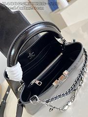 Louis Vuitton Capucines East-West BB Black 26.5x14x8cm - 3