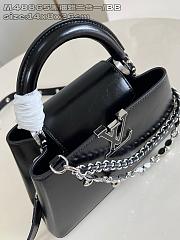 Louis Vuitton Capucines East-West BB Black 26.5x14x8cm - 2