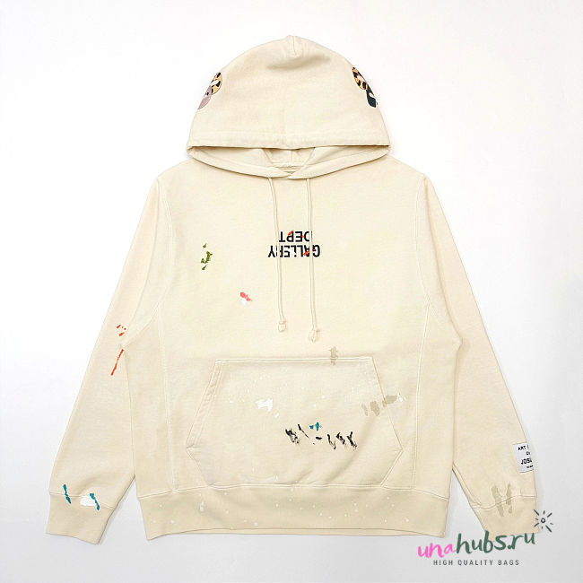 GALLERY DEPT. White Hoodie - 1