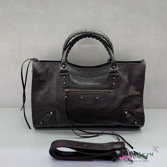 Balenciaga Le City Dark Brown - 38x24x14cm - 1
