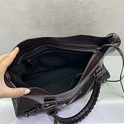Balenciaga Le City Dark Brown - 38x24x14cm - 5