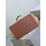 YSL Y Tote In Raffia 37 x 32 x 27–22 cm - 5