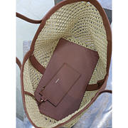 YSL Y Tote In Raffia 37 x 32 x 27–22 cm - 2