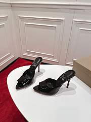 Christian Louboutin Miss Z Mule 100 mm Patent Black - 2