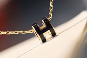 Hermes Black Necklace - 2