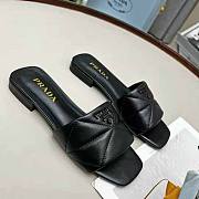 Prada Black Slides - 3