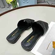Prada Black Slides - 2