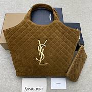 YSL Icare Maxi Shopping Suede Bag 58x43x8cm - 1