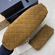 YSL Icare Maxi Shopping Suede Bag 58x43x8cm - 4