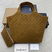 YSL Icare Maxi Shopping Suede Bag 58x43x8cm - 2