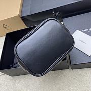 YSL Cassandre bucket bag Black 25x15.5x11cm - 4