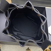 YSL Cassandre bucket bag Black 25x15.5x11cm - 3