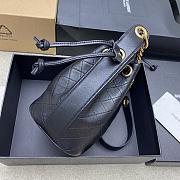 YSL Cassandre bucket bag Black 25x15.5x11cm - 2