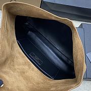 YSL Cassandre Tan Suede - 29.5x18x4.5cm - 5