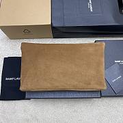 YSL Cassandre Tan Suede - 29.5x18x4.5cm - 4