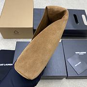 YSL Cassandre Tan Suede - 29.5x18x4.5cm - 3