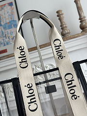 Chloé Woody Tote Bag pvc 37x26x12cm - 3