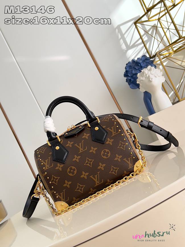 Louis Vuitton Speedy Monogram 20x13×11cm 2 colors - 1
