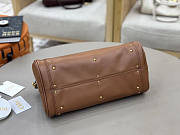 Chloe Paddington bag Grained leather Brown 36x18x18cm - 4