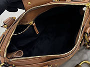 Chloe Paddington bag Grained leather Brown 36x18x18cm - 5