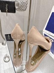 Louis Vuitton Nude Patent Heel 10cm - 4