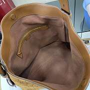 Gucci Large Beatrix Shopper Brown Suede 40x36x12cm - 2